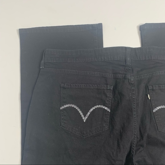 NWT Levi’s 512 Perfectly Shaping Bootcut Black Womens Jeans - Picture 7 of 14